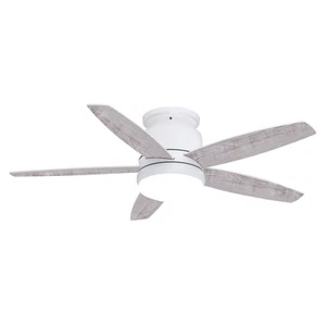 Vaxcel Lighting F0119 44" 5 Blade Indoor LED Ceiling Fan - White - Picture 1 of 12
