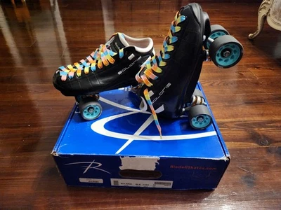 Riedell Solaris Size 10 Roller Skates - Speed - Jam - Image 1 of 4