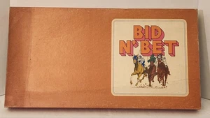 HORSE RACING BIDN' BET HORSE RACING BOARD GAME preowned see photos for condition - Picture 1 of 18