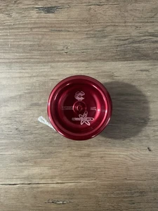 Vintage Custom Reactor Yo-Yo - Red Machined Aluminium - Made In USA - Bild 1 von 3