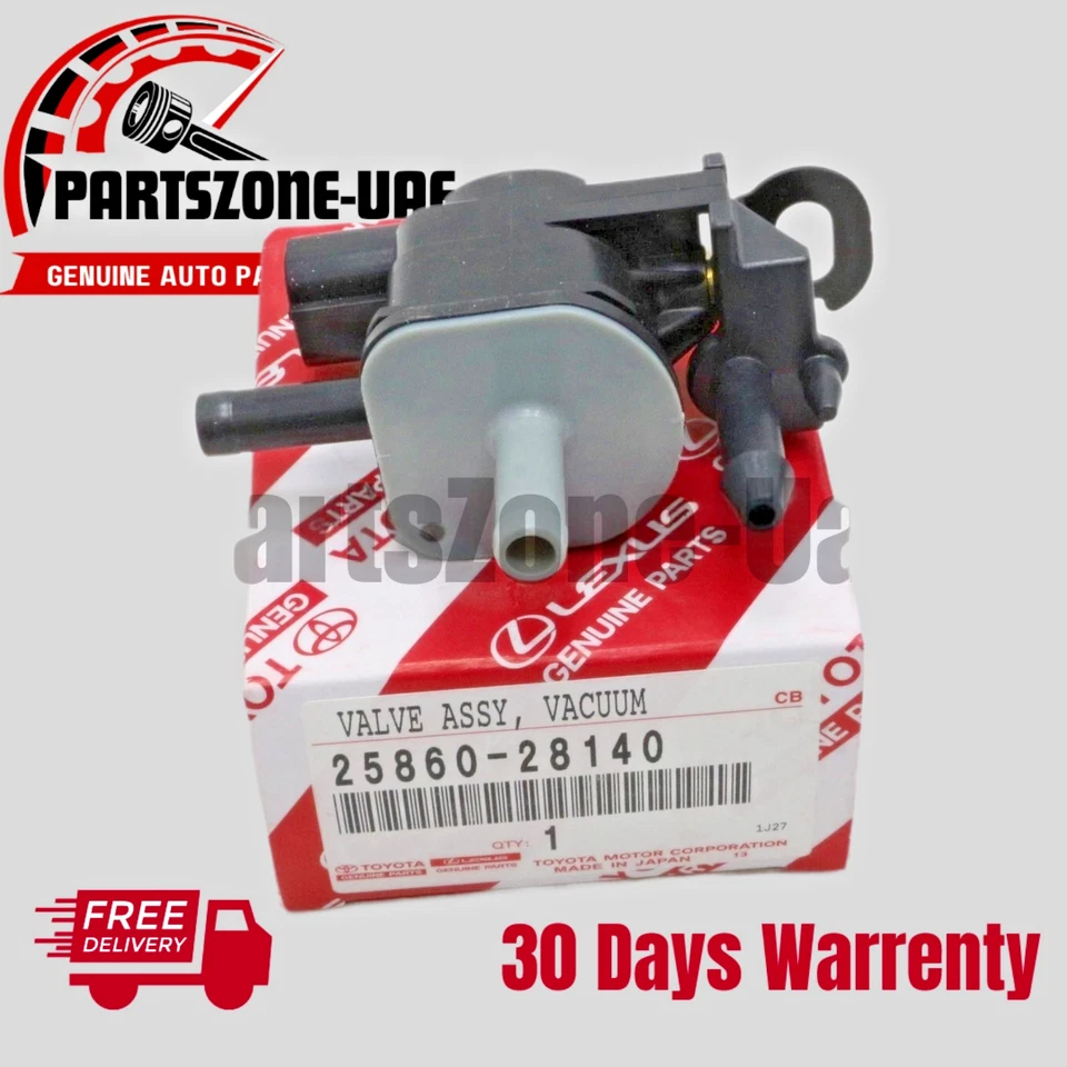 25860-28140 Toyota RAV4 Scion tC Vacuum Switching Valve Solenoid Canister OEM - Image 1 of 2