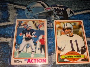 Topps 1980 Topps #157 Danny White& In ACTION 🔥LOT~🏈Dallas Cowboys⭐FREE SHIP⭐ - Picture 1 of 6