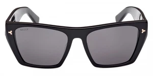 Gafas de sol Bally BY0109-H 01A negras de plástico Cateye 55-17-135 - Imagen 1 de 2