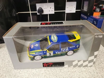Ford Escort RS Cosworth Yacco UT Models 1:18 – Mint in Box – Rally Collectible  - Image 1 of 4