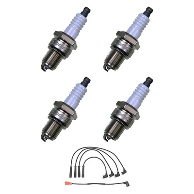 For Mazda B2200 90-93 Denso BNDL-1000-10000268 Spark Plug Wire & Spark Plug Kit - Image 1 of 2