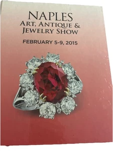 Palm Beach Jewelry Art Antique Show & Naples NOS Hard Cover Book 2015  *SEALED* - Bild 1 von 2