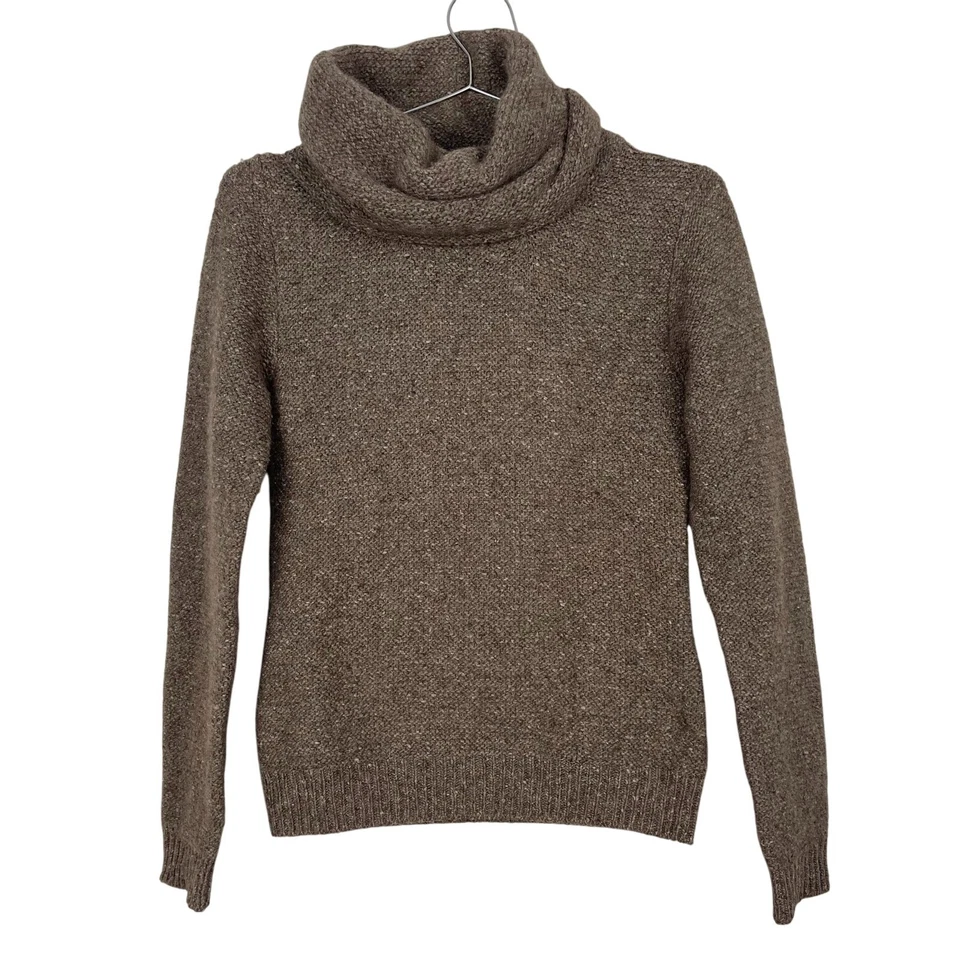 Ralph Lauren Collection Purple Label 100% Cashmere Turtleneck Sweater Brown Med - Image 1 of 4