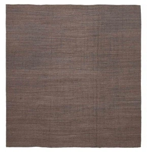 Vintage Hand-Knotted Area Rug 8'10" x 9'4" Traditional Wool Carpet - Picture 1 of 9