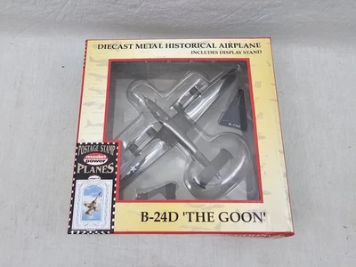 NEW POSTAGE STAMP MODEL POWER PLANES B-24D THE GOON DIECAST PLANE - Image 1 of 3