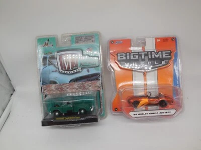 i9 M2 Machines 1:64 1958 GMC Fleet Option Truck Premium Edition + Shelby Cobra - Image 1 of 4