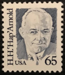 1988 Scott #2191 65¢ - GENERAL H.H. HAP ARNOLD - AVIATION - Single Stamp - MNH - Picture 1 of 1
