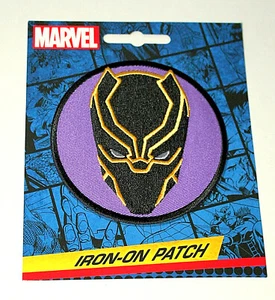 Offizieller Marvel Comics Black Panther Bügelbild Stoff Jacke Patch Neu im Paket - Bild 1 von 4