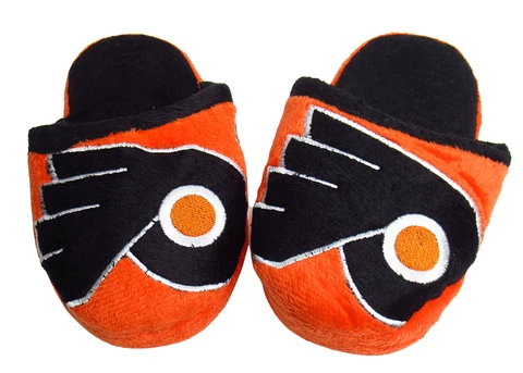 Forever Collectibles Philadelphia Flyers Child's NHL Fan Slippers S 8-9 Cover