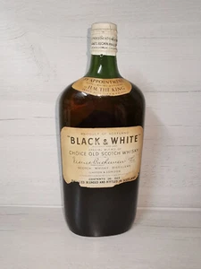 (399,99€/1L)Black & White -Warrant of Appointment Distillers to H. M. the King - Bild 1 von 5