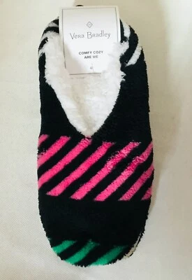 Vera Bradley ~ Zapatillas para mujer Cozy Life ~ "Cintas a cuadros" ~ Talla M 7/8 ~ Nuevas Foto 1 de 3