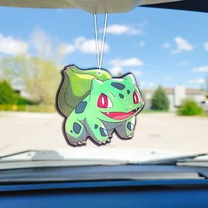 Bulbasaur Car Freshies 3 PACK Car Decor Vehicle Charm Organic Fragrance Pokémon - Picture 1 of 1