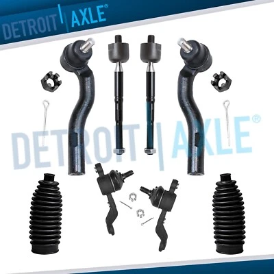 8Pc Lower Ball Joints Inner Outer Tie Rods for Lexus GS300 GS400 GS430 - Image 1 of 4