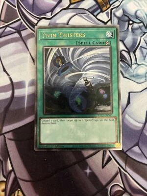 (RA02) Twin Twisters 1st Quarter Century Secret Rare RA02-EN060 Yu-Gi-Oh! NM - Image 1 of 4