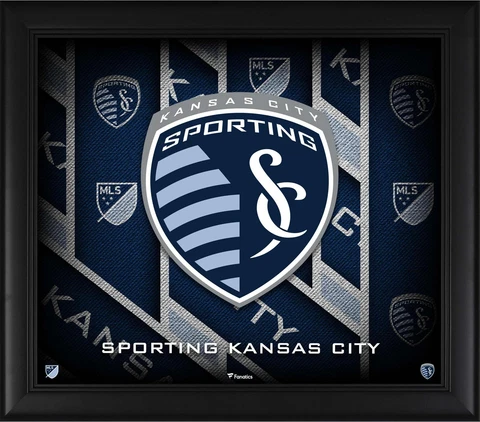 Sporting Kansas City Framed 15" x 17" Team Threads Collage Cover