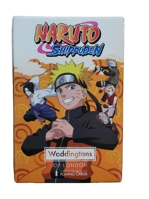 🎴🌀 Naruto Spielkarten von Waddingtons - Ein Muss für Fans! NEU/OVP 🌀🎴 - Bild 1 von 4