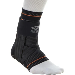 Shock Doctor Ultra Knit Ankle Brace with Figure 6 Strap and Stays - Black - Picture 1 of 1
