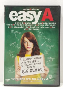Easy A (DVD, 2010) Emma Stone Widescreen TESTED - Imagen 1 de 7