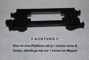 (28)  LEGO  2x Waggon & Restteile - für 9V LEGO Bahn  &  Restteile - Bild 1 von 6