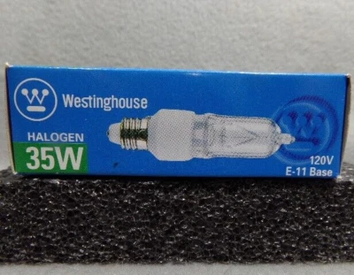 Westinghouse Quality #04422 35Q, 35W 120V Light Bulb E-11 Base Mini-candelabra - Image 1 of 3