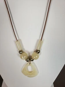 Faux Ivory Necklace  - Picture 1 of 3