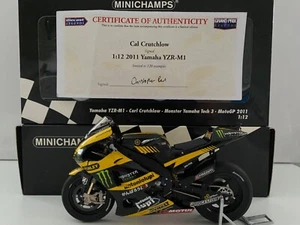 Signed COA - Minichamps 1-12 - Cal Crutchlow - 2011 Yamaha YZR M1 - MotoGP - Picture 1 of 10