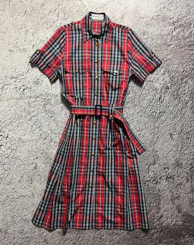 Burberrys of London Plaid Dress Size M - Image 1 of 4