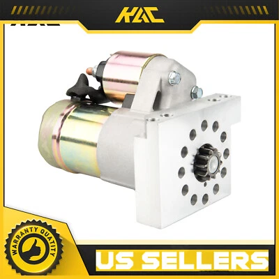 Super Mini Starter for Chevy V8 SBC High Torque 153/168 Tooth Flywheel 19695 - Image 1 of 4