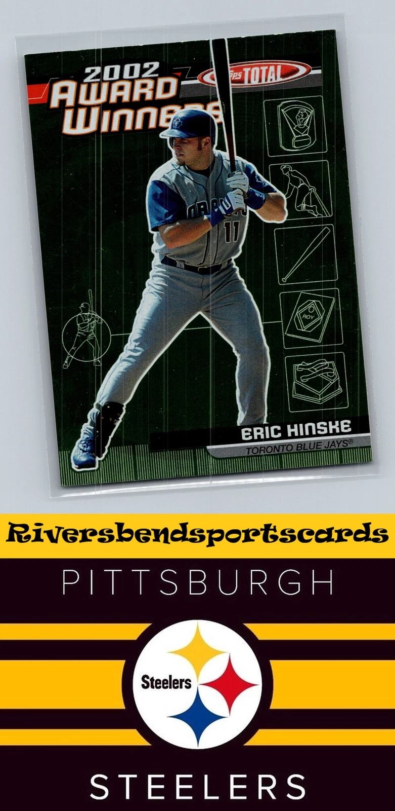 2003 Topps Total #AW24 Eric Hinske Award Winners
