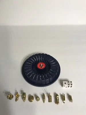 Piezas de tablero de dados de carrusel Parker Brothers Monopoly edición de lujo vintage 1995' Foto 1 de 4