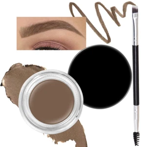 2Pc Eyebrows Gel Brow Pomade Set with Dual-ended Brush Long lasting Waterproo... - Picture 1 of 12