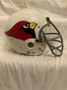 Vintage 1972 Riddell Kra-Lite II Game Used Football Helmet St. Louis Cardinals - Picture 1 of 15