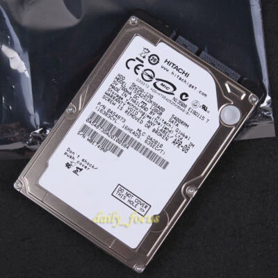 HTS542512K9SA00 - HITACHI 120 GB 2.5" 5400 RPM SATA Hard Disk Drive HDD - Image 1 of 2