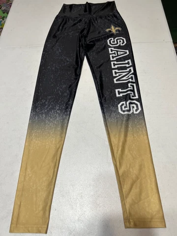 New Orleans Saints Zubaz Pants Women's Leggings Tights Small New Cover