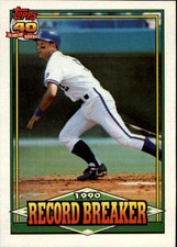 1991 Topps Baseball #2 George Brett RB