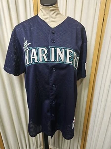 Vintage Seattle Mariners Authentic Diamond Collection Majestic Jersey Men’s L - Picture 1 of 6