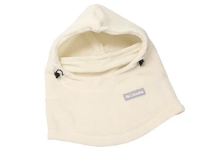 COLUMBIA Balaclava Unisex L/XL Ivory Logo Adjustable Fleece - Picture 1 of 7
