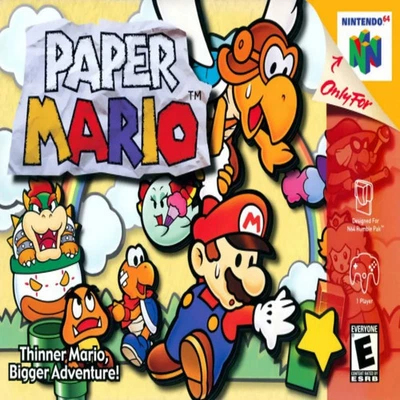 🎮Paper Mario (Nintendo 64 PAL)  Modul  N64 getestet Retro Games Kult Klassiker✅ - Bild 1 von 4