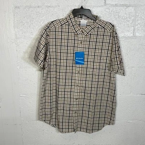 Columbia Men's Rapid Rivers II Short Sleeve button up Shirt Ancient Fossil, L - Imagen 1 de 5