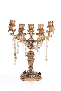 Katherine's Collection Treacherous Treasure Kandelaber Halloween - Bild 1 von 5