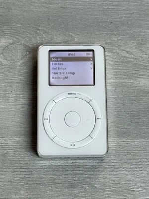 Apple iPod Classic 2-го поколения 10GB 20 GB A1019 белый - протестирован и работает отлично - Изображение 1 из 4