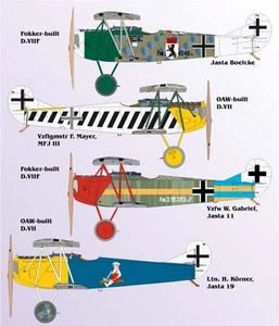Lifelike 32-018 Fokker D.VII part 3 1/32 scale decals - Picture 1 of 1