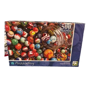 Puzzlebug Marble Jar 500 Stück Puzzle 2011 LPF Neu Versiegelt 8+ - Bild 1 von 7