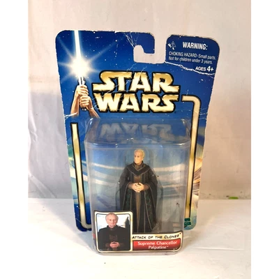 Hasbro Star Wars 2002 - El ataque de los clones - Canciller Supremo Palpatine nuevo en caja Foto 1 de 4