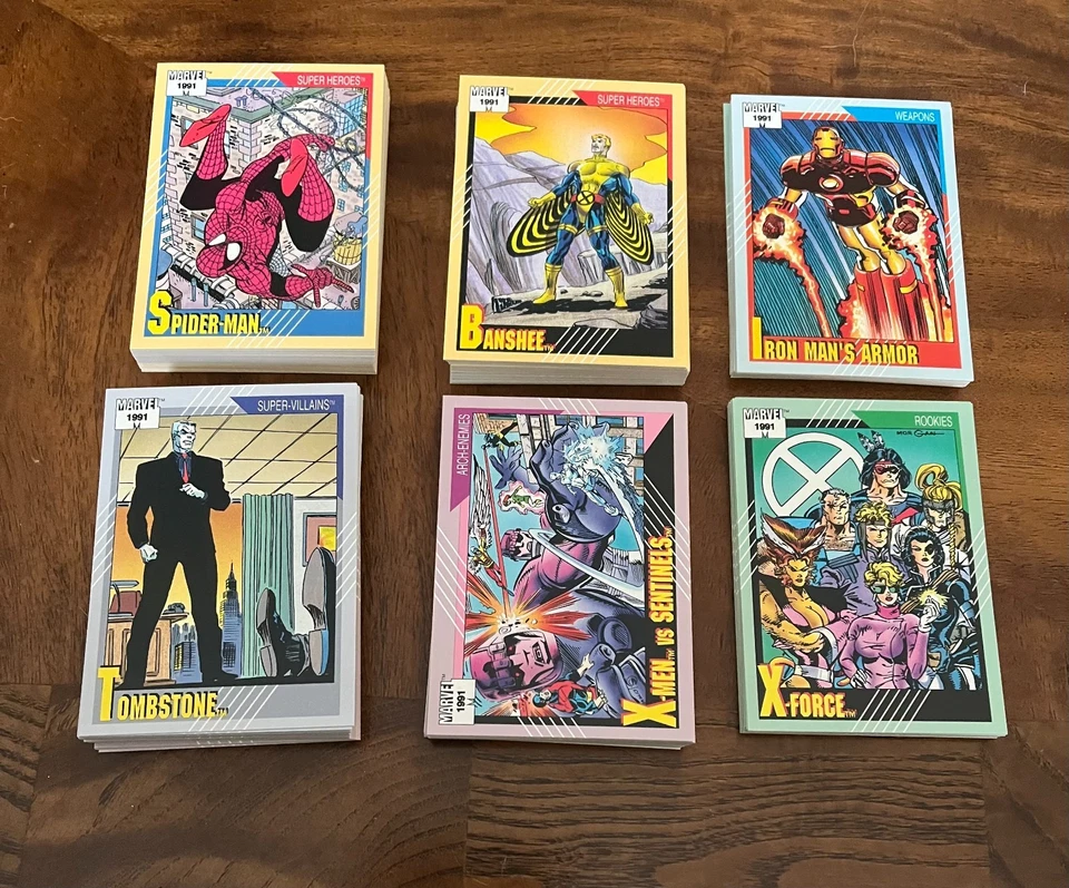 1991 Marvel Universe Series 2 Impel conjunto completo de cartas colecionáveis #1-162 - Imagem 1 de 1