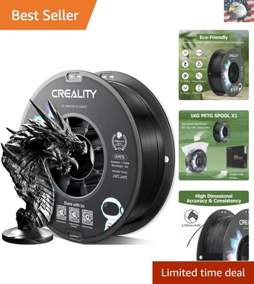 1.75mm Creality PETG Filament - 1KG, Moisture-Proof, Tangle-Free Performance - Image 1 of 4
